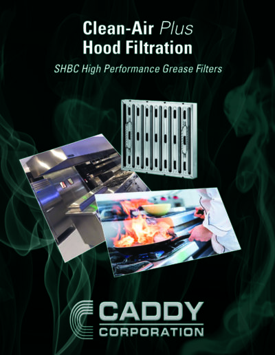 Caddy Corp Clean-Air Plus Hood Filtration