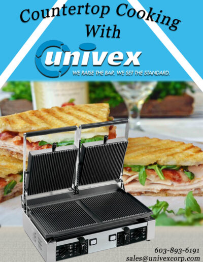 Univex Countertop Cooking